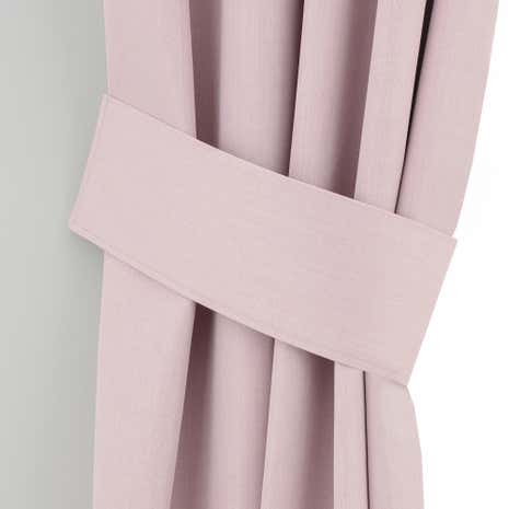 Solar Pink Curtain Tiebacks