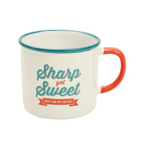 Jamie Oliver Sharp Yet Sweet Slogan Mug