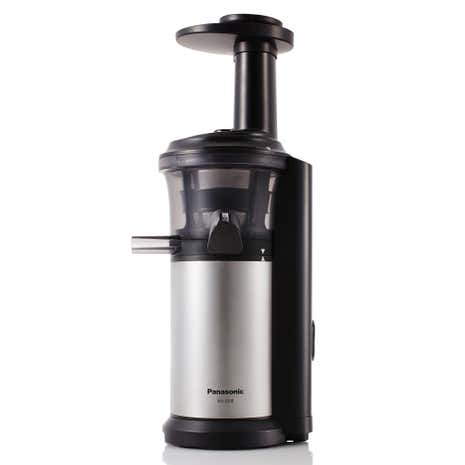 Panasonic MJL500SXC Silver Slow Juicer with Frozen Sorbet Attachment Dunelm