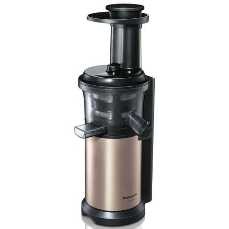 Panasonic MJL500SXC Gold Slow Juicer with Frozen Sorbet Attachment