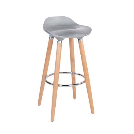 Grey Harry Bar Stool
