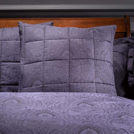 Dorma Paisley Navy Continental Pillowcase