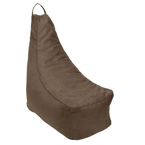 Chocolate Suedette Bean Chair