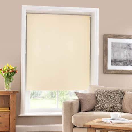 Parchment Blackout Roller Blind