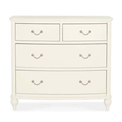 Athena Ivory 4 Drawer Chest