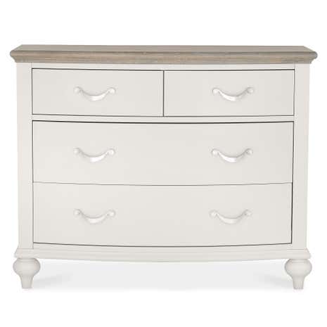 Sophia Grey 4 Drawer Chest