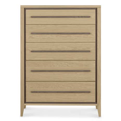 Mason Oak 5 Drawer Chest