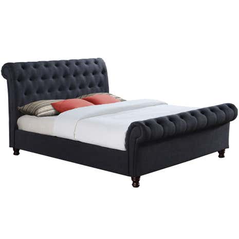 Pandora Charcoal Bedstead