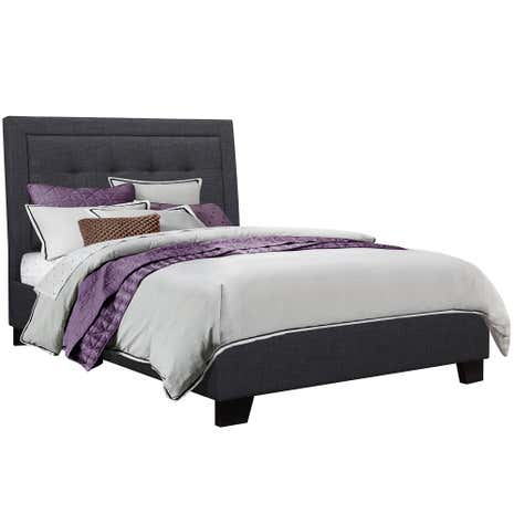 Harriet Charcoal Bedstead
