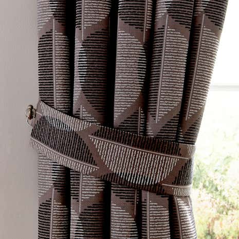 Metropolitan Black Tiebacks