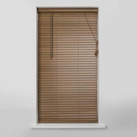 25mm Oak Wooden Venetian Blind
