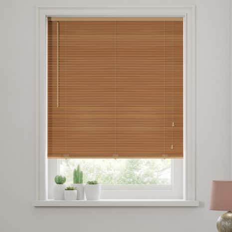 27mm Oak Wooden Venetian Blind