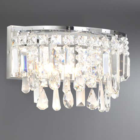 Marquis by Waterford Bresna Chrome Wall Light