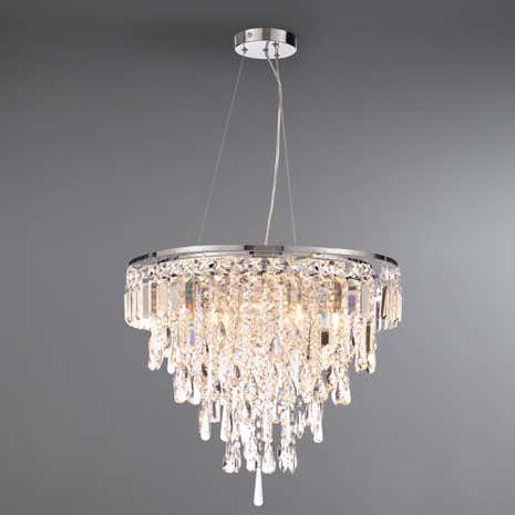 Marquis by Waterford Bresna Chrome 6 Light Pendant