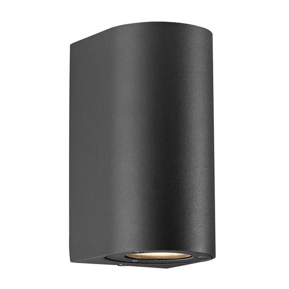 Canto Maxi Black Wall Light