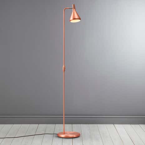 Float Copper Floor Lamp