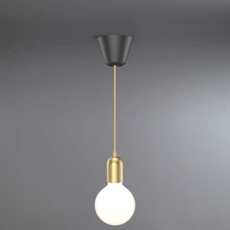 Funk Suspension Brass Light Fitting