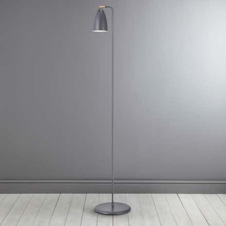 Nexus Grey Floor Lamp