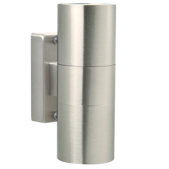 Nordlux Tin Stainless Steel Double Wall Light