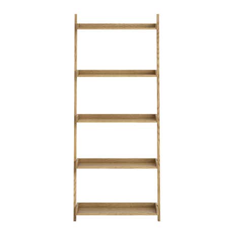 Sidmouth Oak Wide Ladder Bookcase
