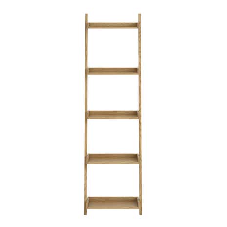 Sidmouth Oak Narrow Ladder Bookcase
