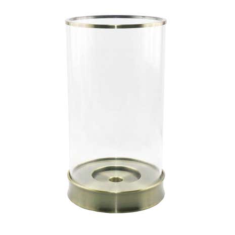 5A Fifth Avenue Antique Gold Hurricane Lantern