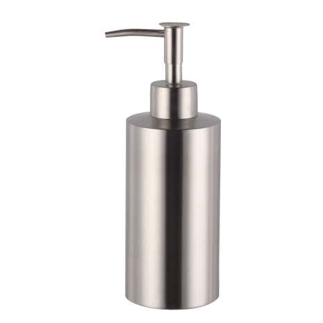 Brushed Metal Lotion Dispenser