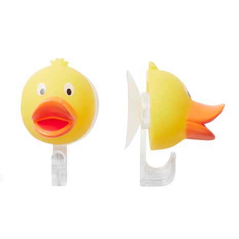 Pack of 2 Duck Suction Hooks