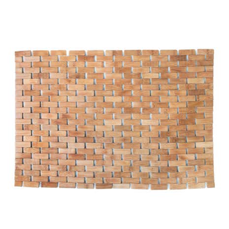 Wooden Tile Bath Mat