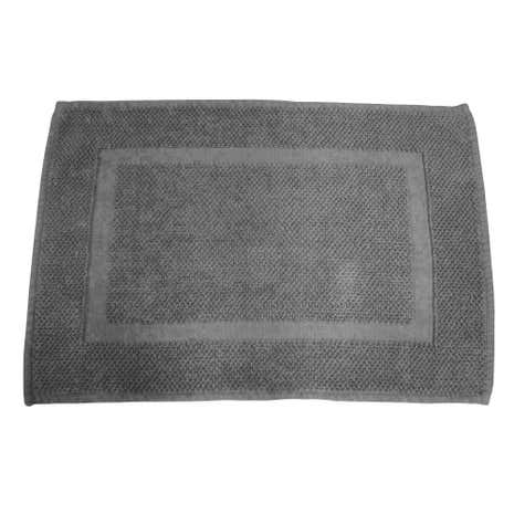 Grey Cotton Bath Mat