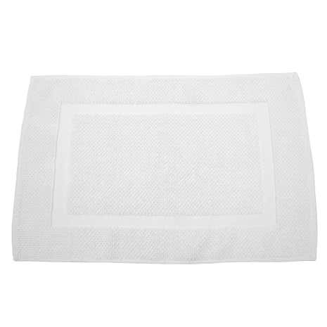 White Cotton Bath Mat