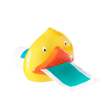 Kids Yellow Duck Toothpaste Squeezer