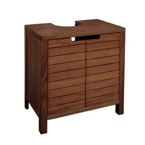 Marseille Acacia Slatted Under Sink Unit