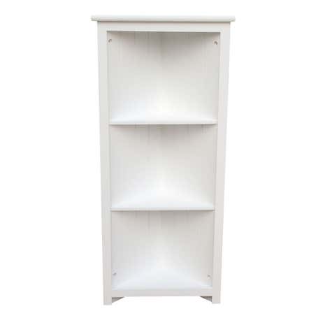 White Nautical Corner Shelves