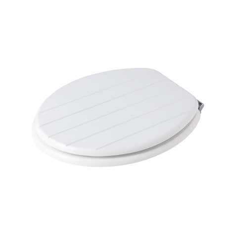 Nautical Tongue & Groove Toilet Seat