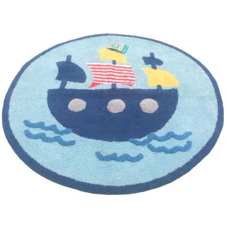 Pirate Panda Bath Mat
