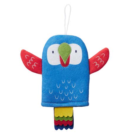 Pirate Panda Parrot Wash Mitt