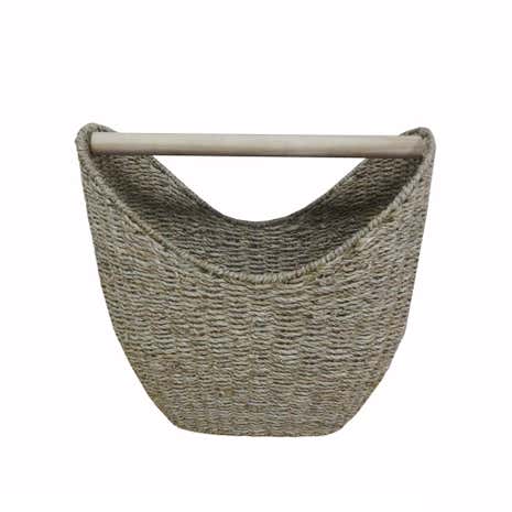 Seagrass Toilet Roll Holder Basket