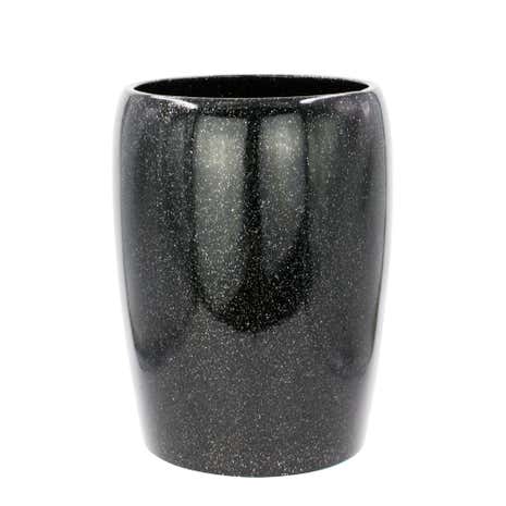 Sparkle Black Waste Bin