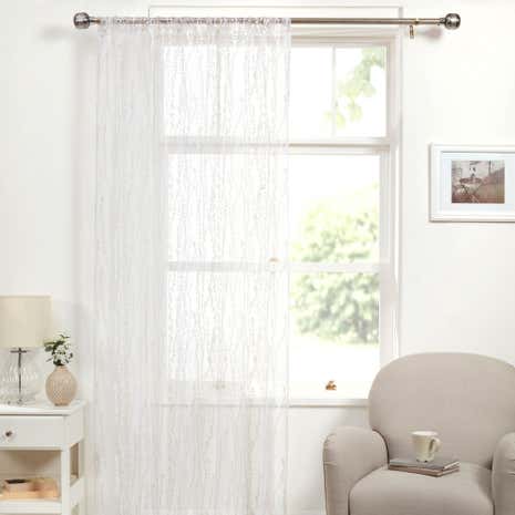 Annabelle Natural Voile Panel