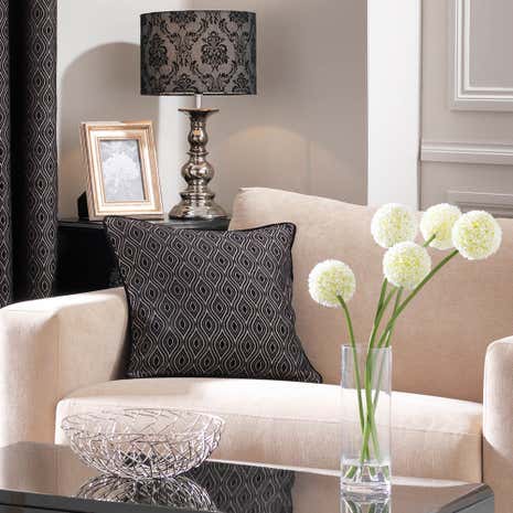 Estelle Black Cushion