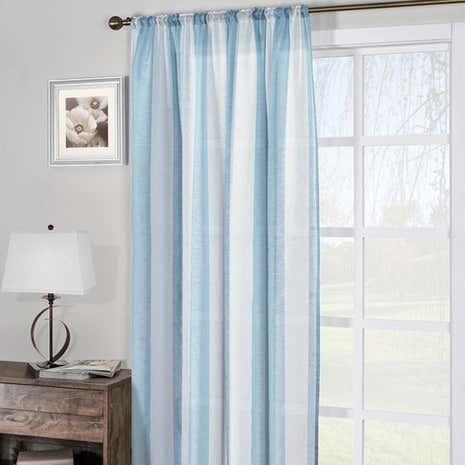Hayle Blue Slot Top Voile