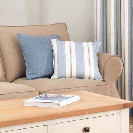 Padstow Blue Cushion