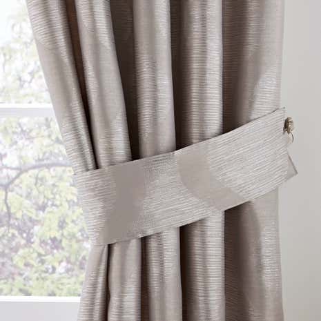 Valentina Silver Tiebacks
