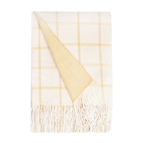 Harrison Ochre Throw
