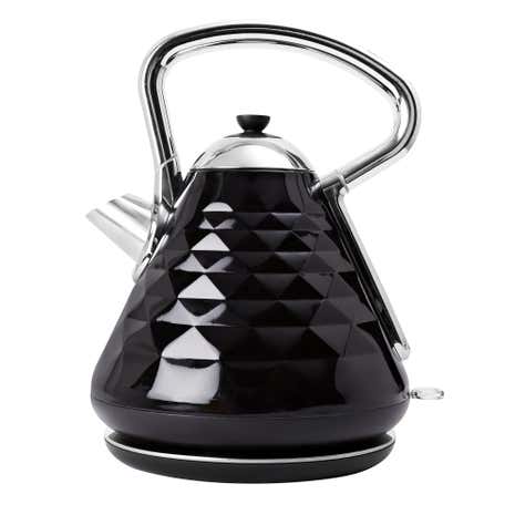 Elements 1.7L Black Pyramid Kettle