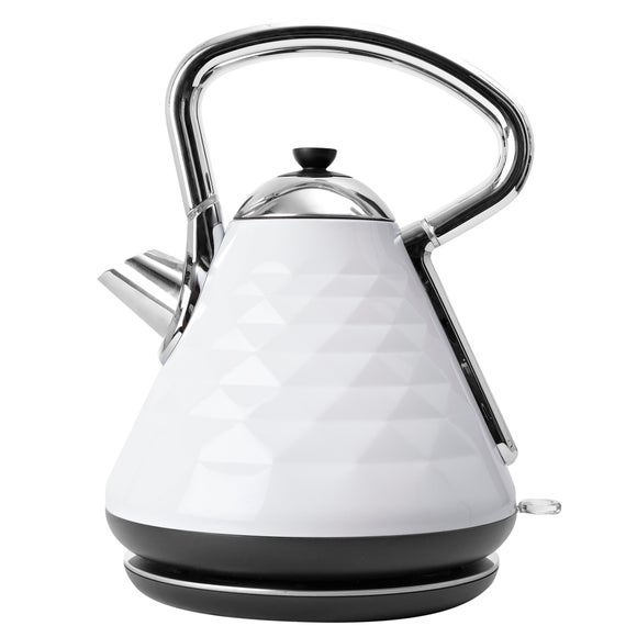 Elements 1.7L White Pyramid Kettle