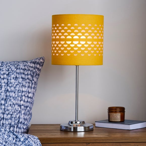 Hanbury Table Ochre Lamp