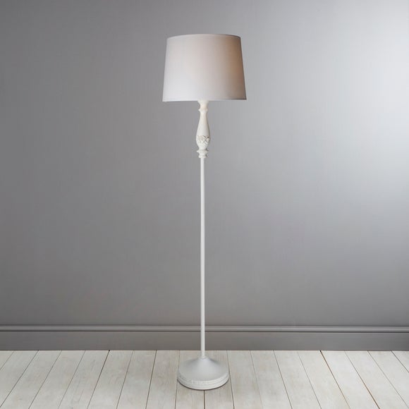Toulouse White Floor Lamp