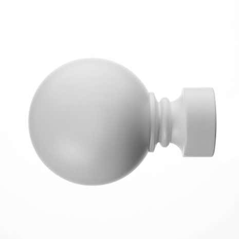 Mix and Match Ashton White Finials Dia. 28mm